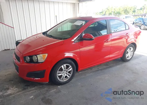 2012 Chevrolet Sonic 1Ls из США, поврежденный, VIN 1G1JB5SH5C4226409